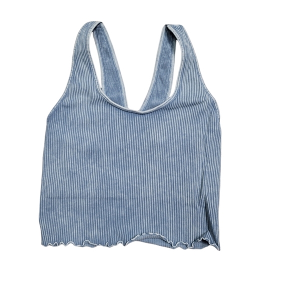 Spiritual Gangster Amor Crop Tank In Mhg - Picture 2 of 6